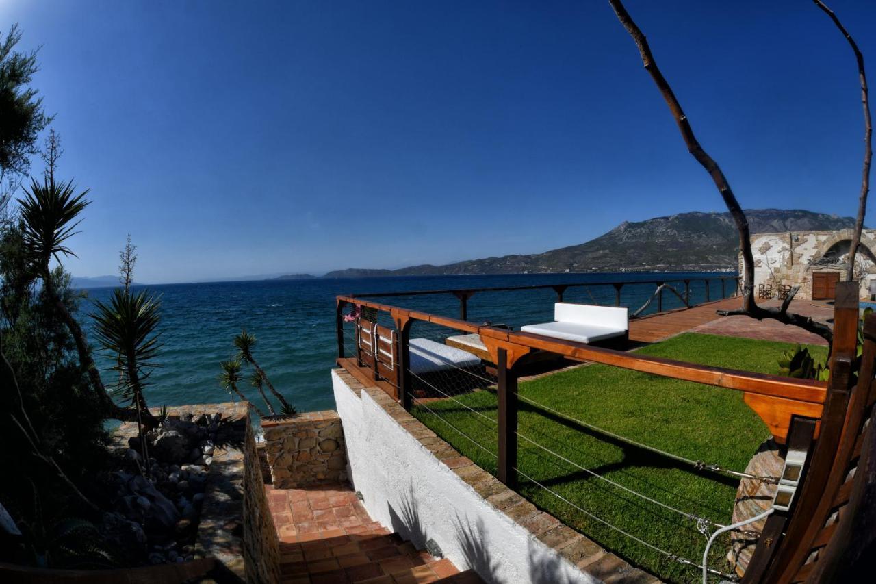 Posidhonía Luxurious Villa By The Sea מראה חיצוני תמונה