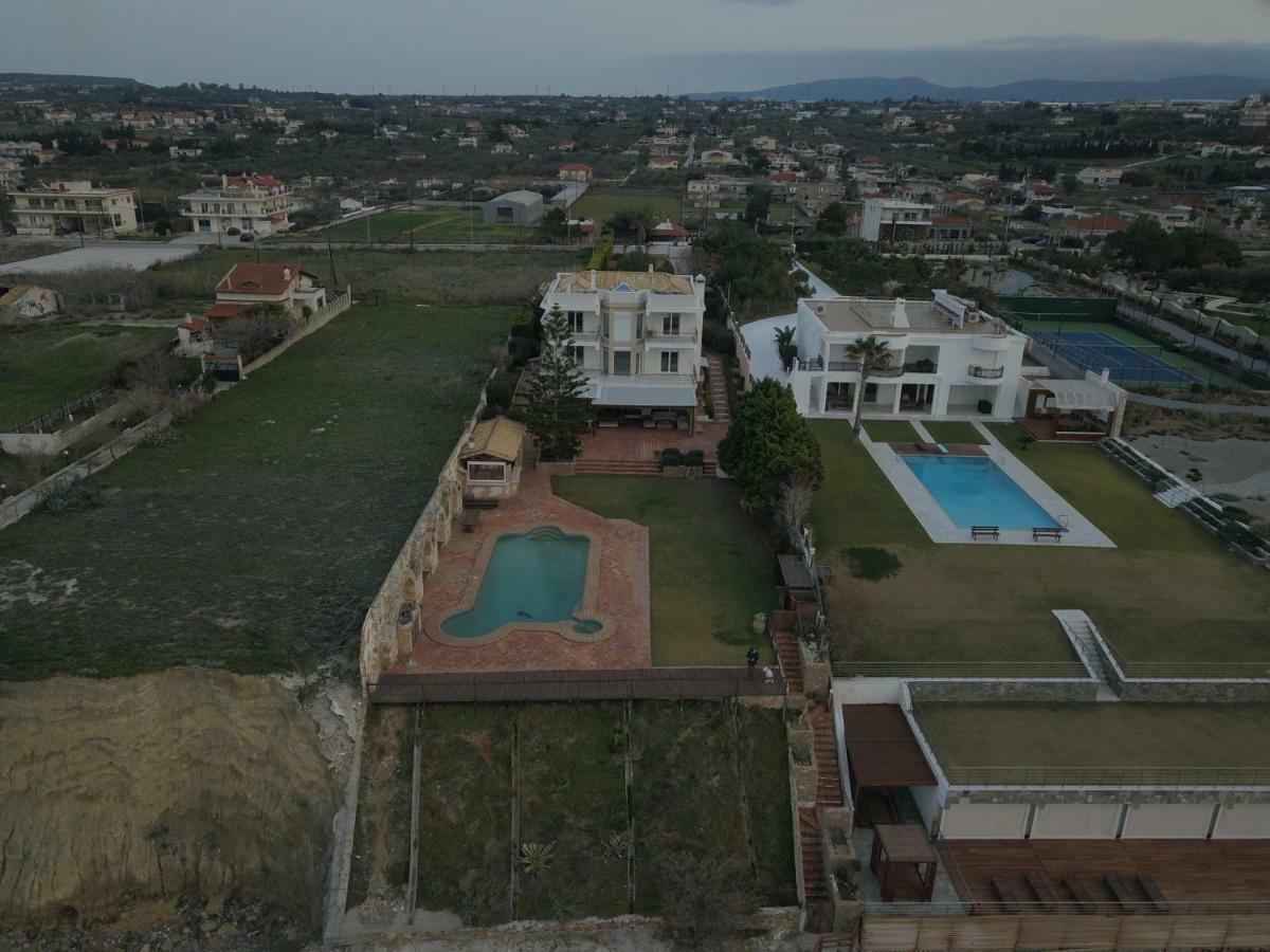 Posidhonía Luxurious Villa By The Sea מראה חיצוני תמונה